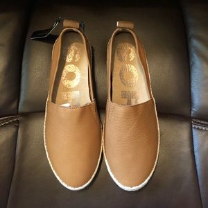 Sorel Leather Slip On Shoes